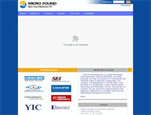 Tablet Screenshot of microfoundelec.com